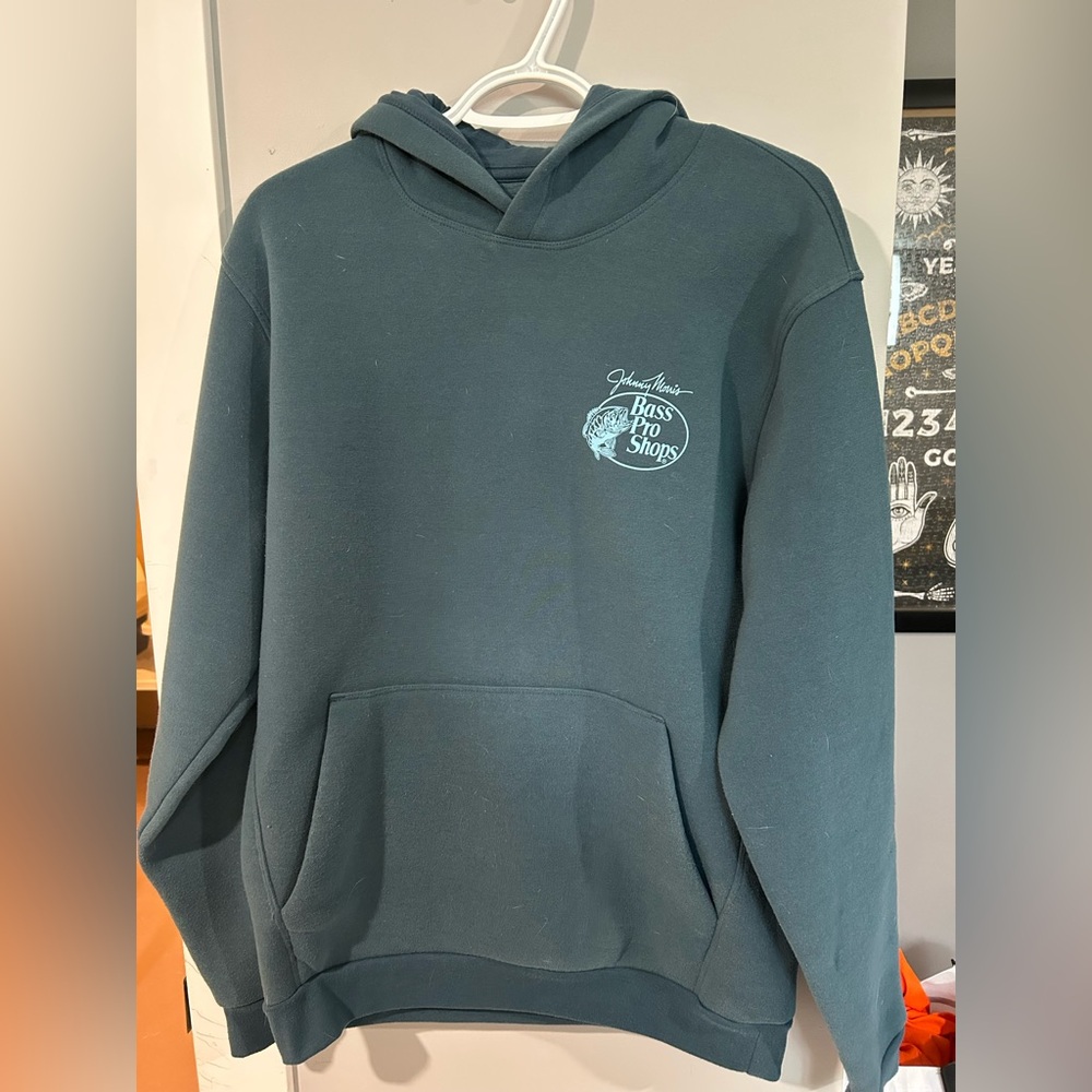 Bass Pro Shops Men's Teal Hoodie